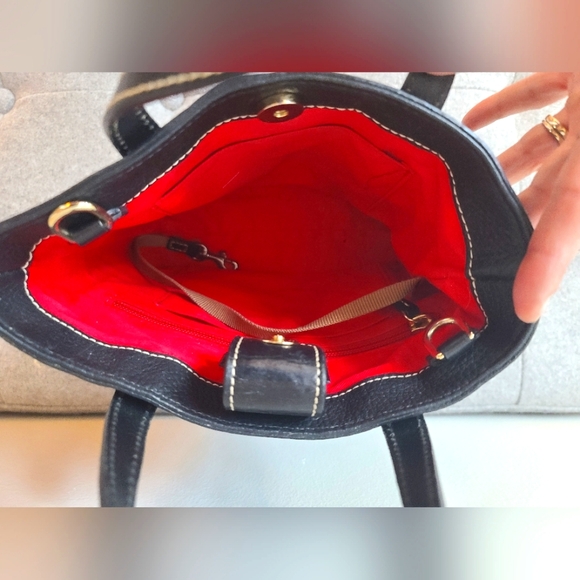 DOONEY AND BOURKE Black leather small hand bag - Picture 2 of 11